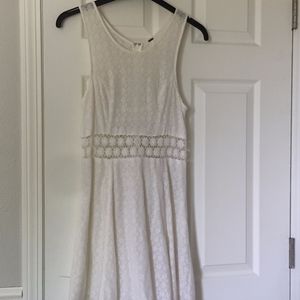 Free People White Floral Dress